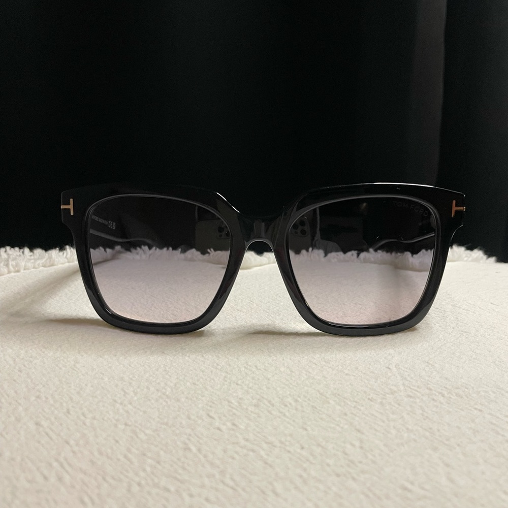 TOM FORD 55mm Square Sunglasses